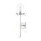 Z-Lite Callista 1 Light Wall Sconce, Polished Nickel & Clear 3032-1S-PN - alternate 3
